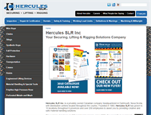 Tablet Screenshot of herculesslr.com